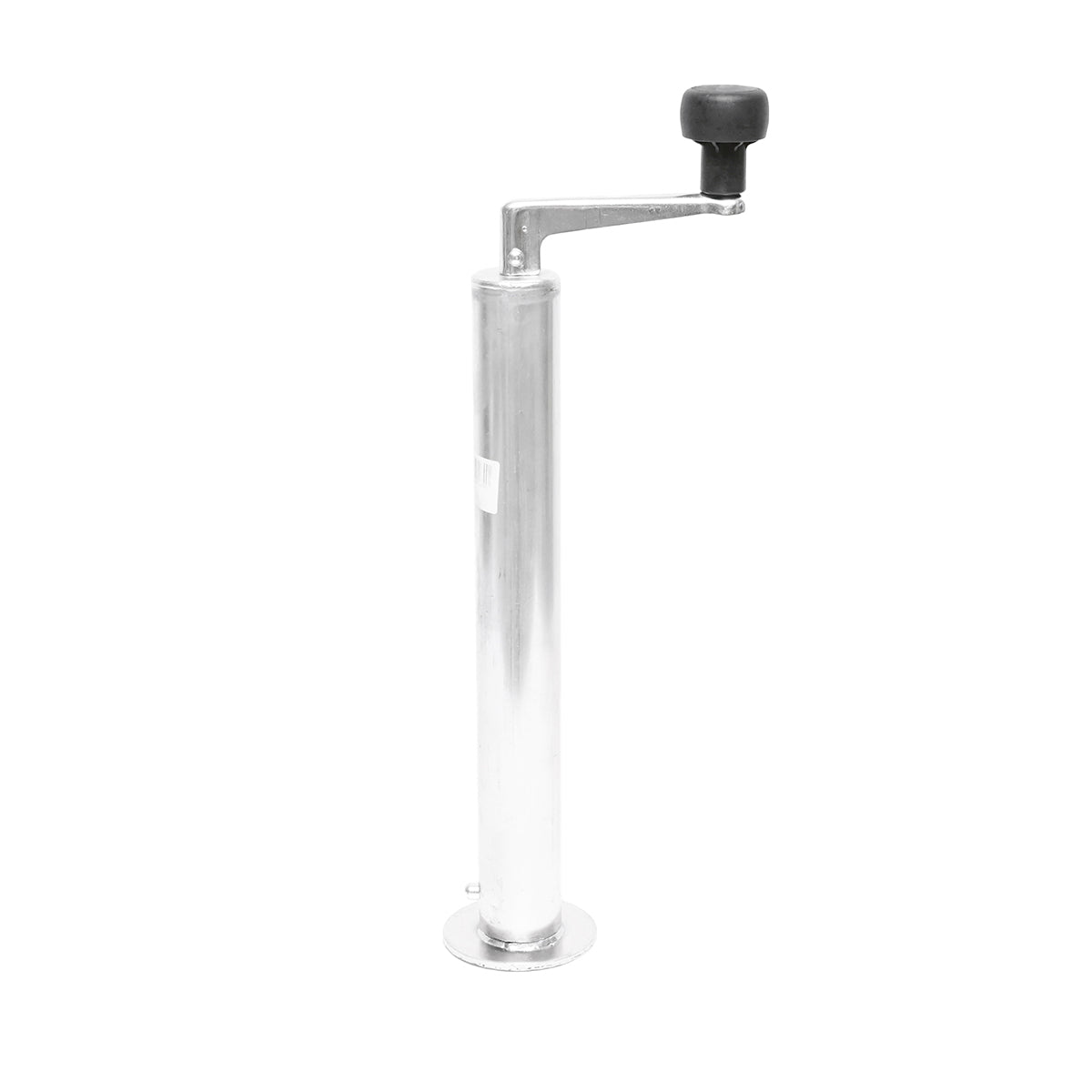 Adjustable support leg for trailer with a diameter of 48mm, minimum height 390mm, maximum 640mm.